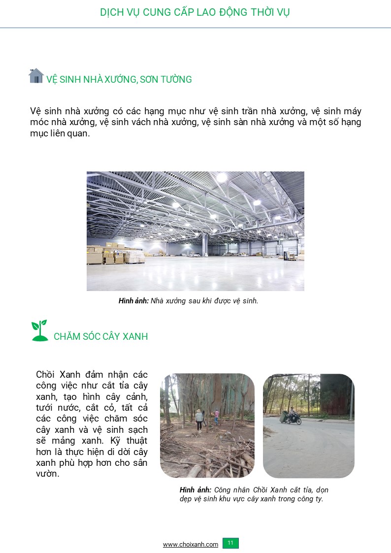 CHH Việt Nam cho thuê lao động