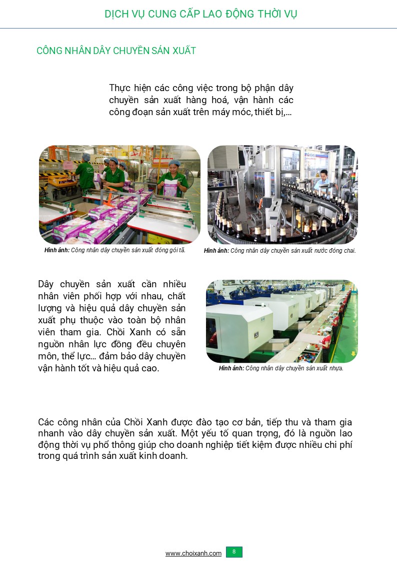 CHH Việt Nam cho thuê lao động